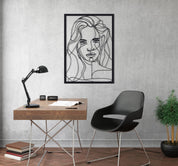 ・"Beautiful Face"・Premium Metal Wall Art - Limited Edition - ArtDesigna Glass Printing Wall Art