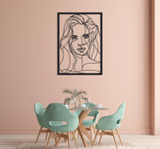 ・"Beautiful Face"・Premium Metal Wall Art - Limited Edition - ArtDesigna Glass Printing Wall Art