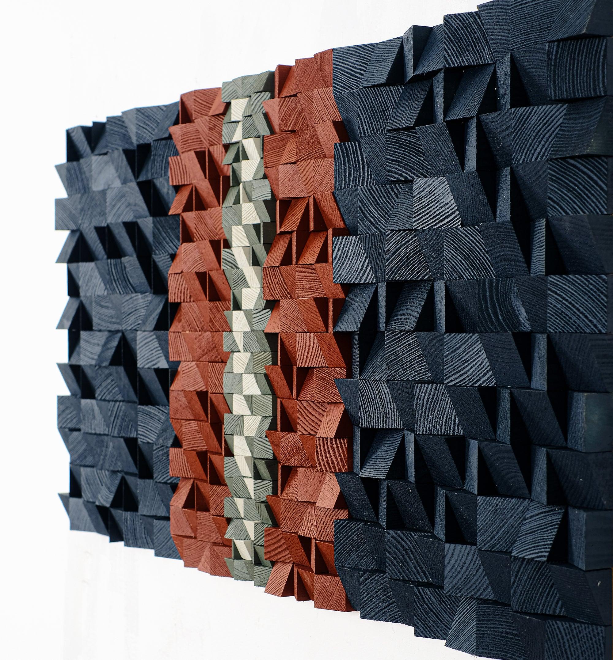 Nordish | Premium Wood Handmade Wall Sculpture - Limited Edition - Artdesigna