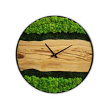 Organic Moss Oasis | Premium Handmade Wall Clocks