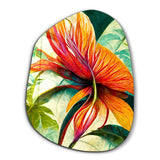 Flowers of Secret Garden | Glass Wall Art