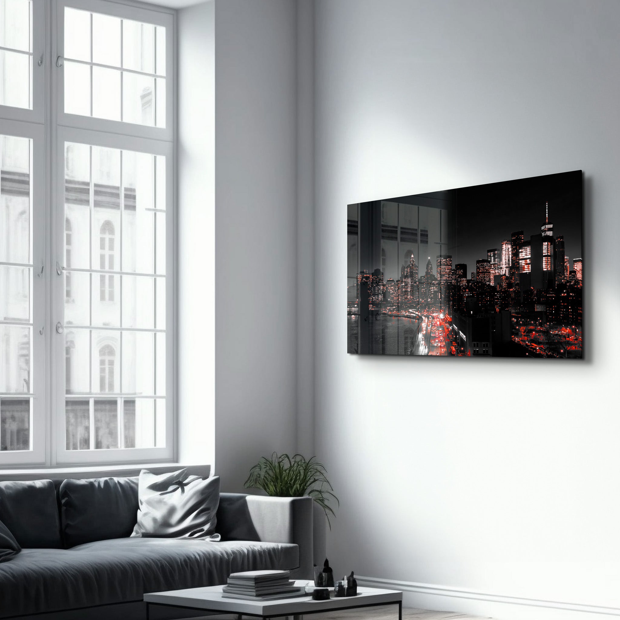 Gotham City | Glass Wall Art