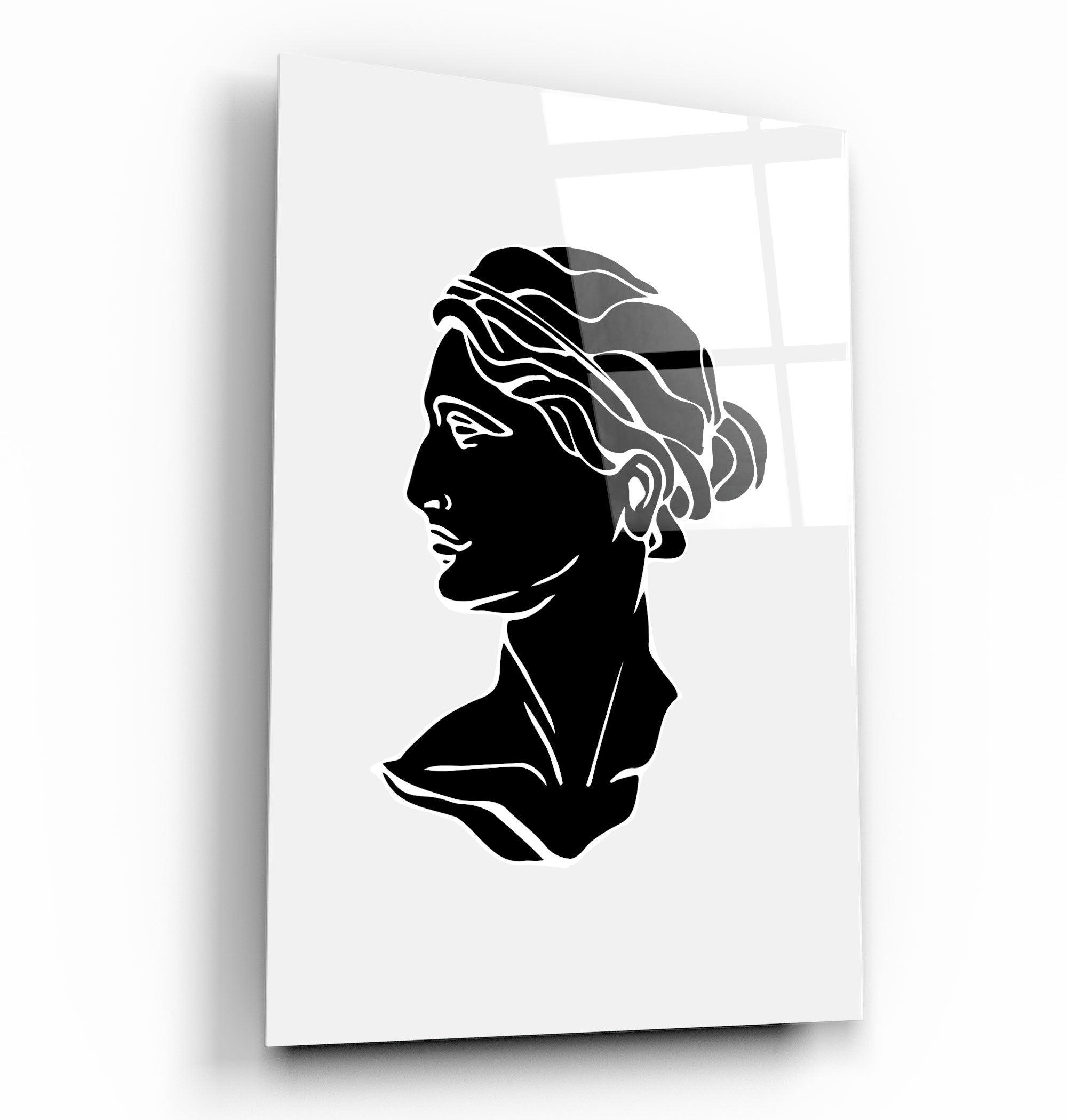 ."Statue Gallery". Contemporary Gallery Collection Glass Wall Art - ArtDesigna Glass Printing Wall Art