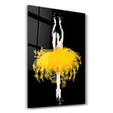Ballerina' Glow | Glass Wall Art