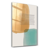 Abstract Shapes V16 | Glass Wall Art