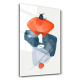 Pastel Tones Abstract 3 | Glass Wall Art