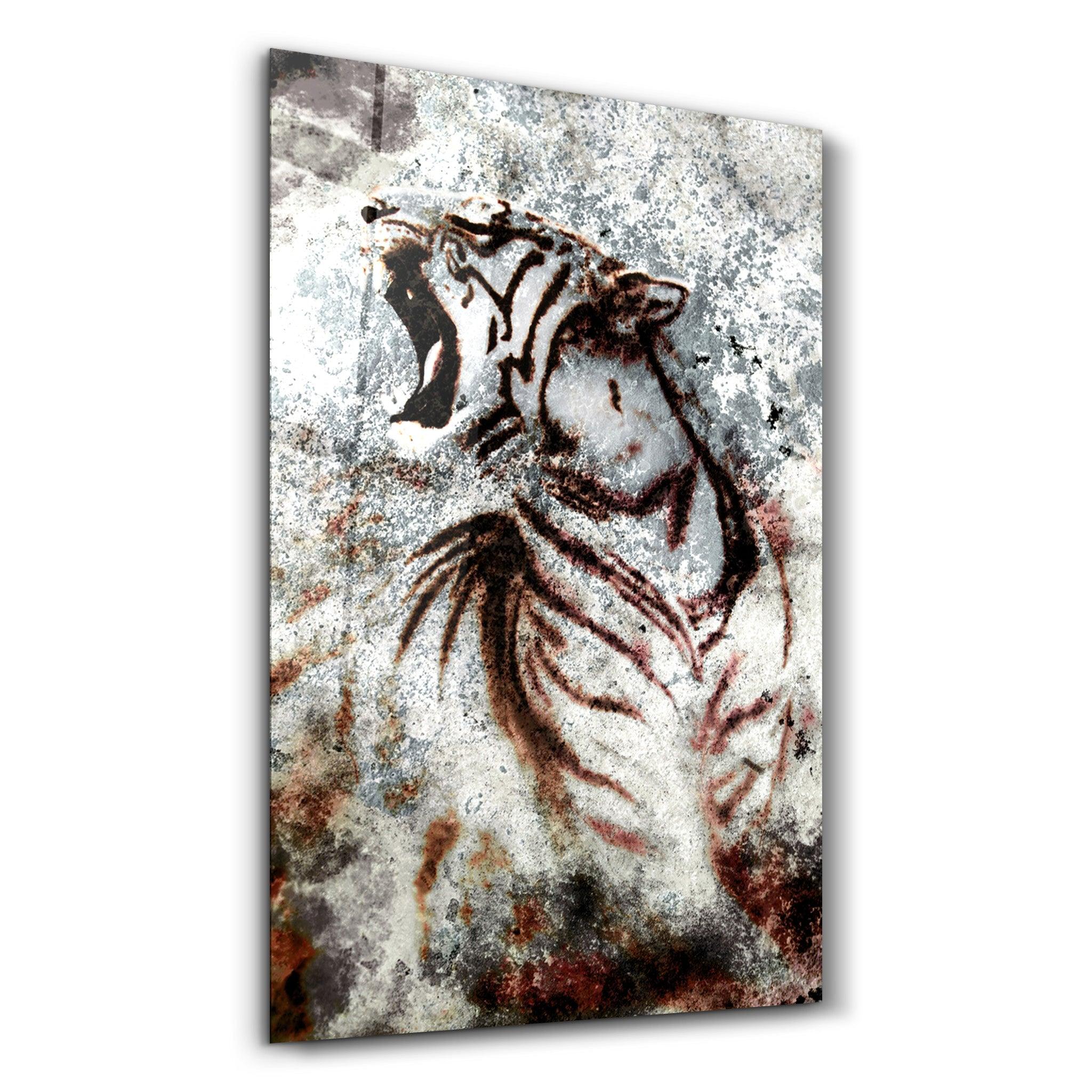 Fearless | Glass Wall Art - Artdesigna