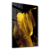 Golden Glow | Glass Wall Art