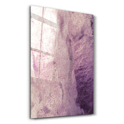 Pink Abstract Pattern | Glass Wall Art - Artdesigna