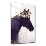 Horse | Glass Wall Art - Artdesigna