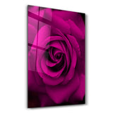 Rose | Glass Wall Art