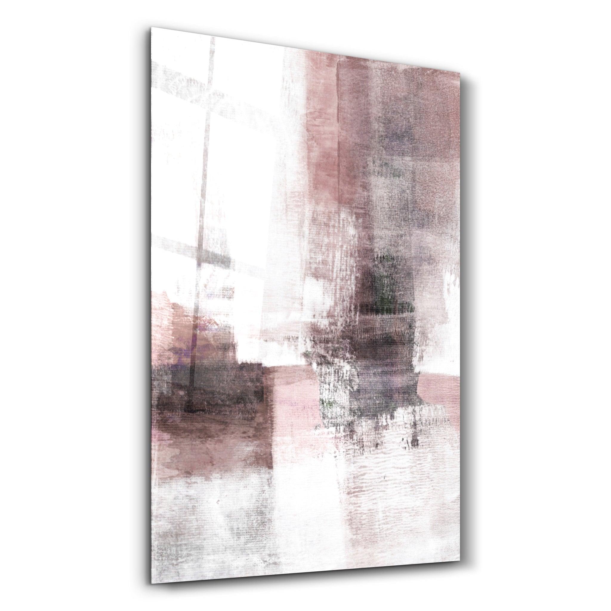 Muted Reflections | Glass Wall Art - Artdesigna