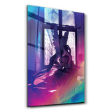 Historical Sculptures | Glass Wall Art