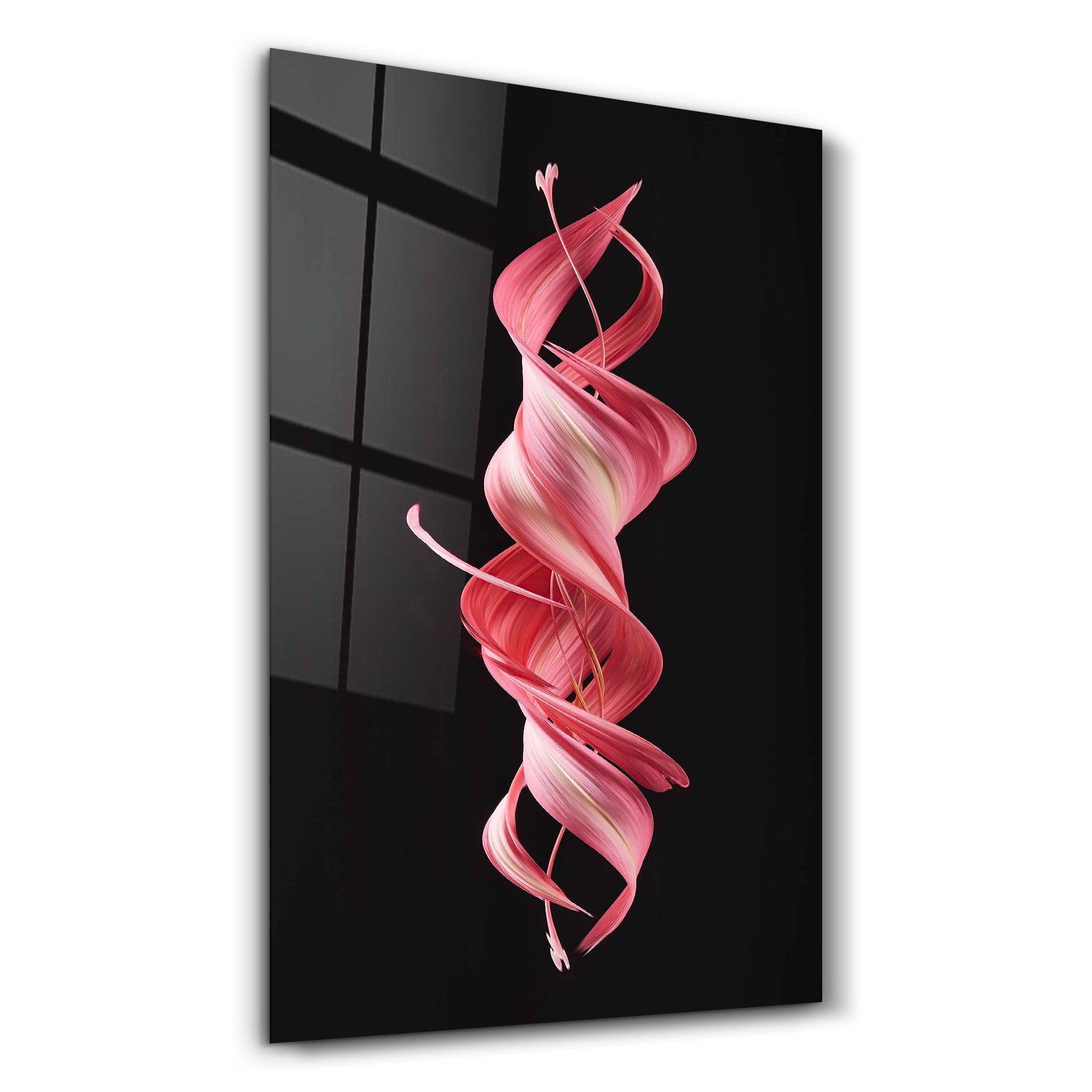 Twisted | Designer's Collection Glass Wall Art - Artdesigna