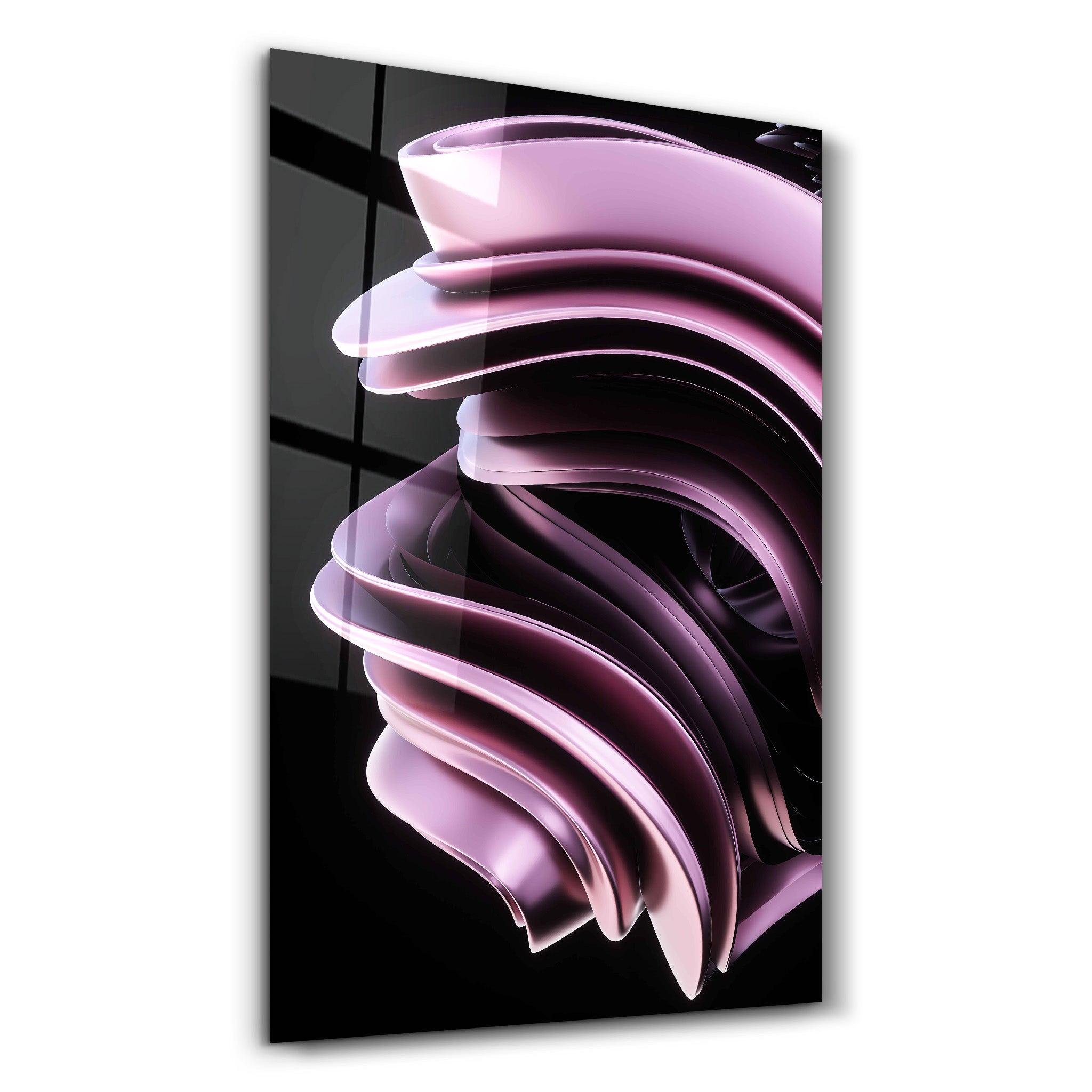 Abstract Modern Design | Designer's Collection Glass Wall Art - Artdesigna