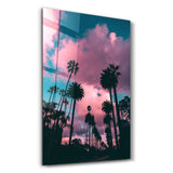 Pink Sky | Designer's Collection Glass Wall Art