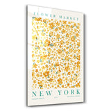 Flower Market No:11 New York | Gallery Print Collection Glass Wall Art