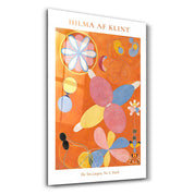 The Ten Largest No,4 Youth- Hilma Af Klint | Gallery Print Collection Glass Wall Art - Artdesigna