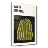 Yayoi Kusama - Pumpkin | Gallery Print Collection Glass Wall Art