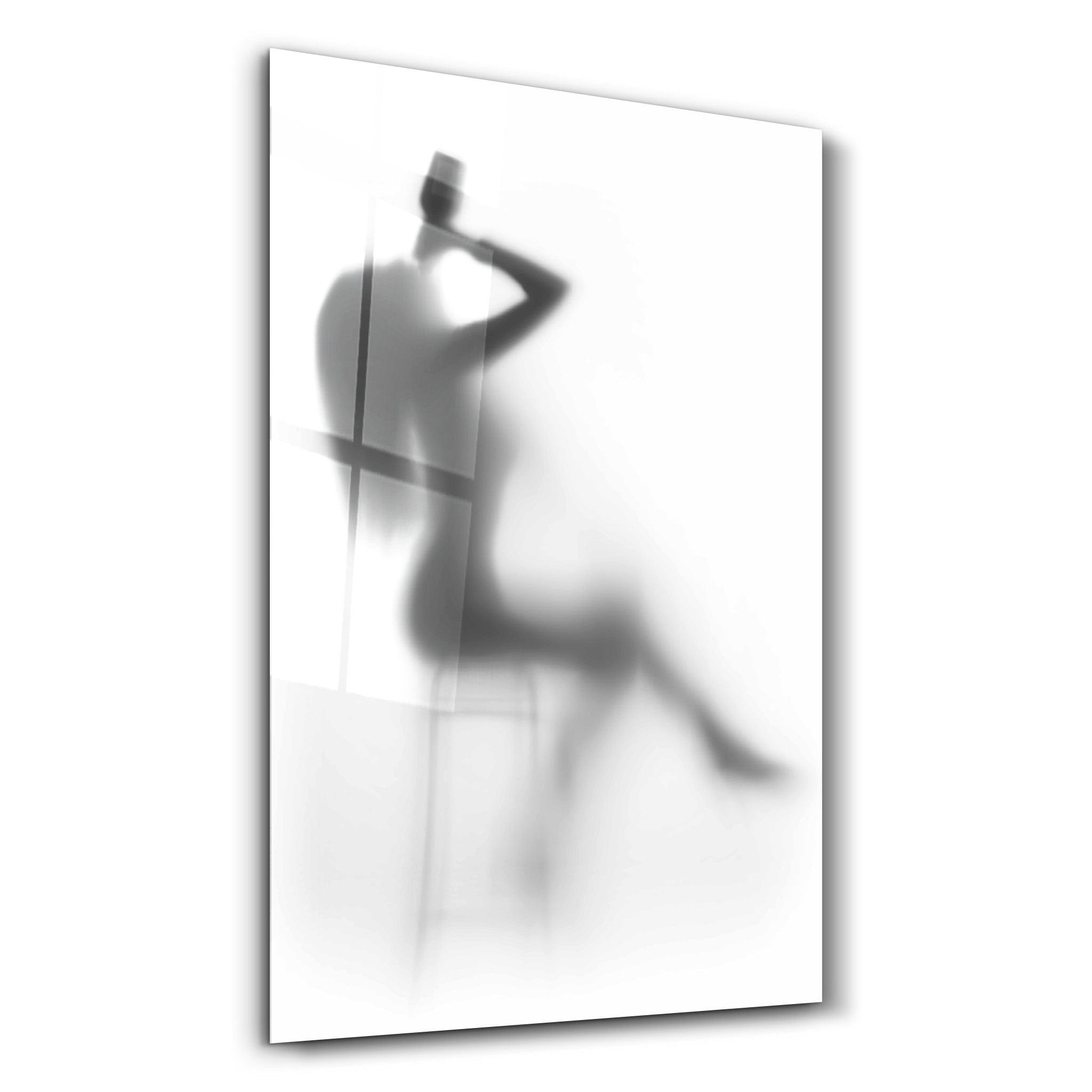 Behind the Curtain 3 | Designer's Collection Glass Wall Art - Artdesigna