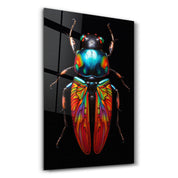 Mystic Bug | Designers Collection Glass Wall Art - Artdesigna