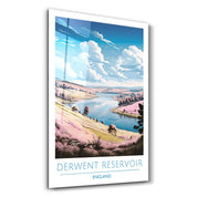 Derwent Reservoir England-Travel Posters | Glass Wall Art - Artdesigna