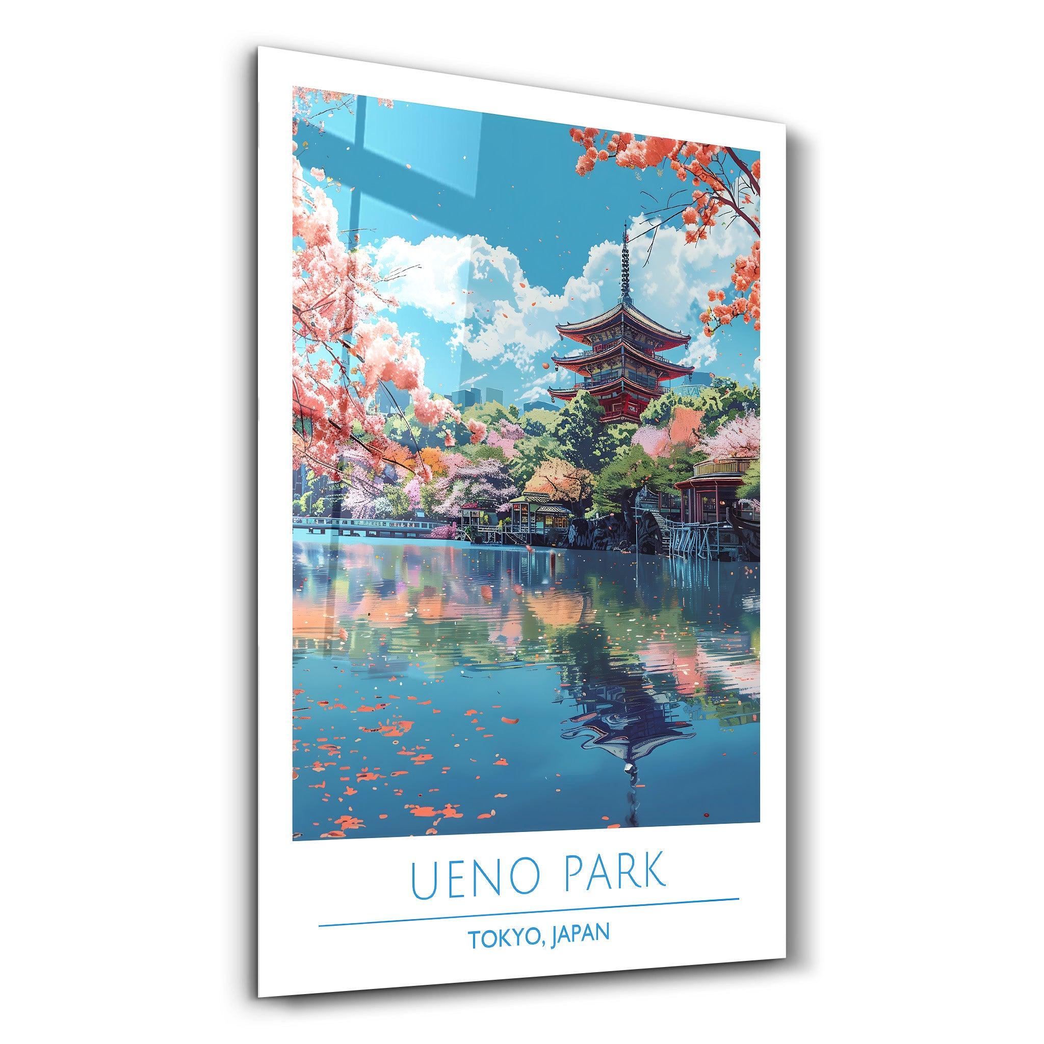 Ueno Park-Tokyo Japan-Travel Posters | Glass Wall Art - Artdesigna