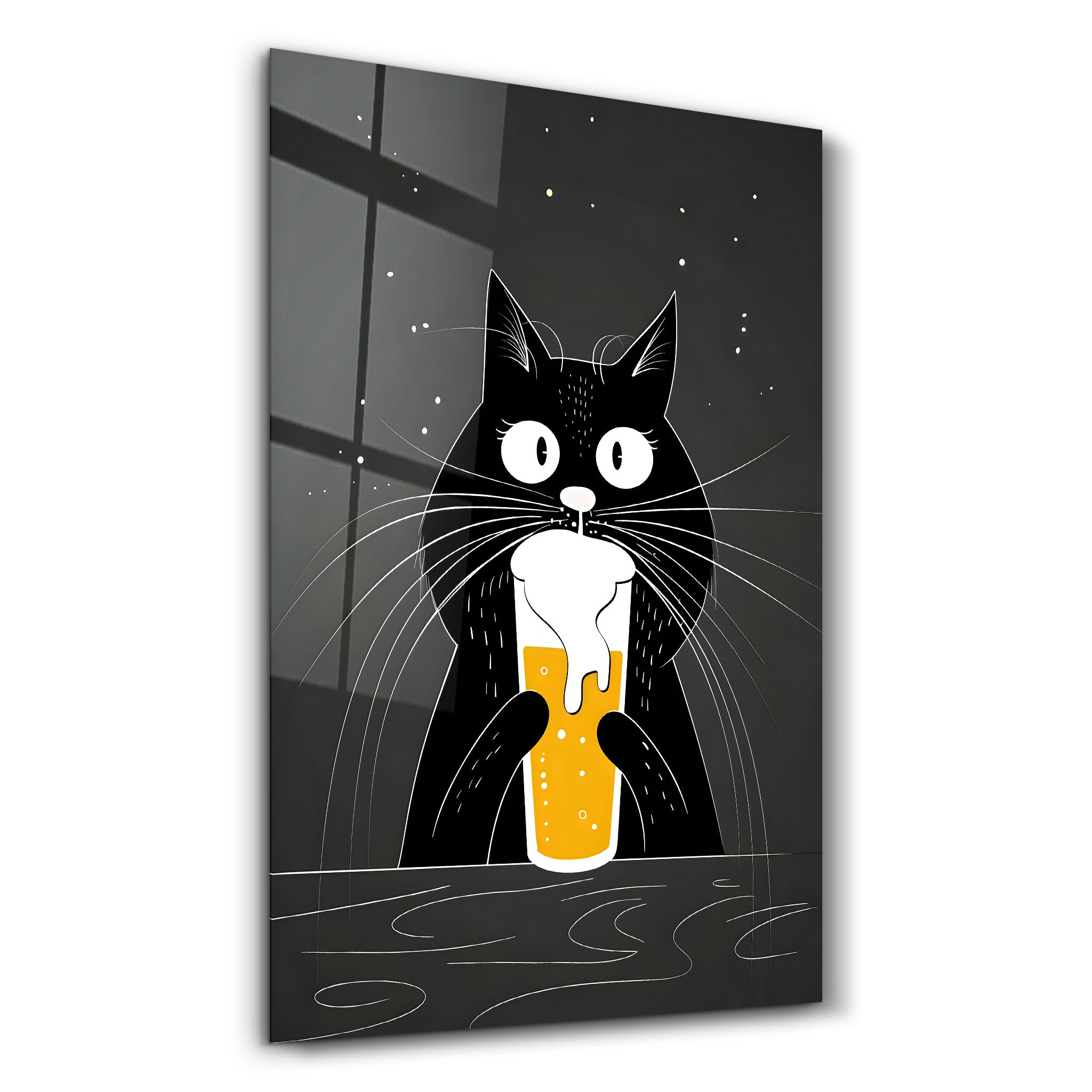 Do you want some beer? - Glass Wall Art - Artdesigna