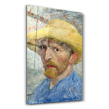 Vincent van Gogh's Self-Portrait (1887) | Glass Wall Art