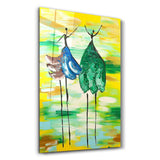 Balerina Abstract - Hand-drawn Image | Glass Wall Art