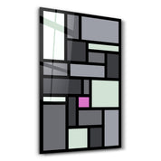 Signature Pink | Designer's Collection Glass Wall Art - Artdesigna