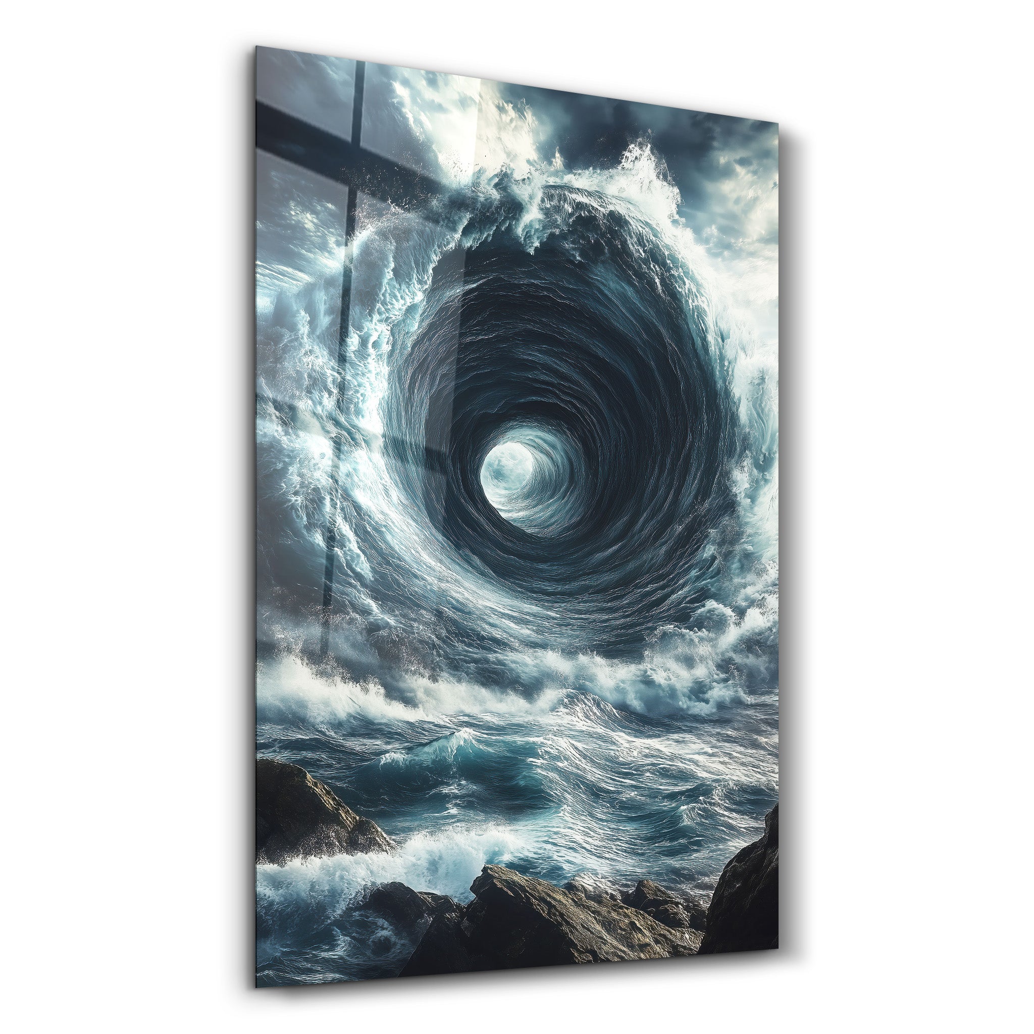 Gate to Atlantis | Glass Wall Art