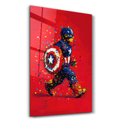 Pixel CPTN | Designers Collection Glass Wall Art