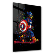 Pixel CPTN | Designers Collection Glass Wall Art