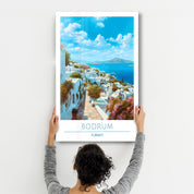 Bodrum Turkey-Travel Posters | Glass Wall Art - Artdesigna