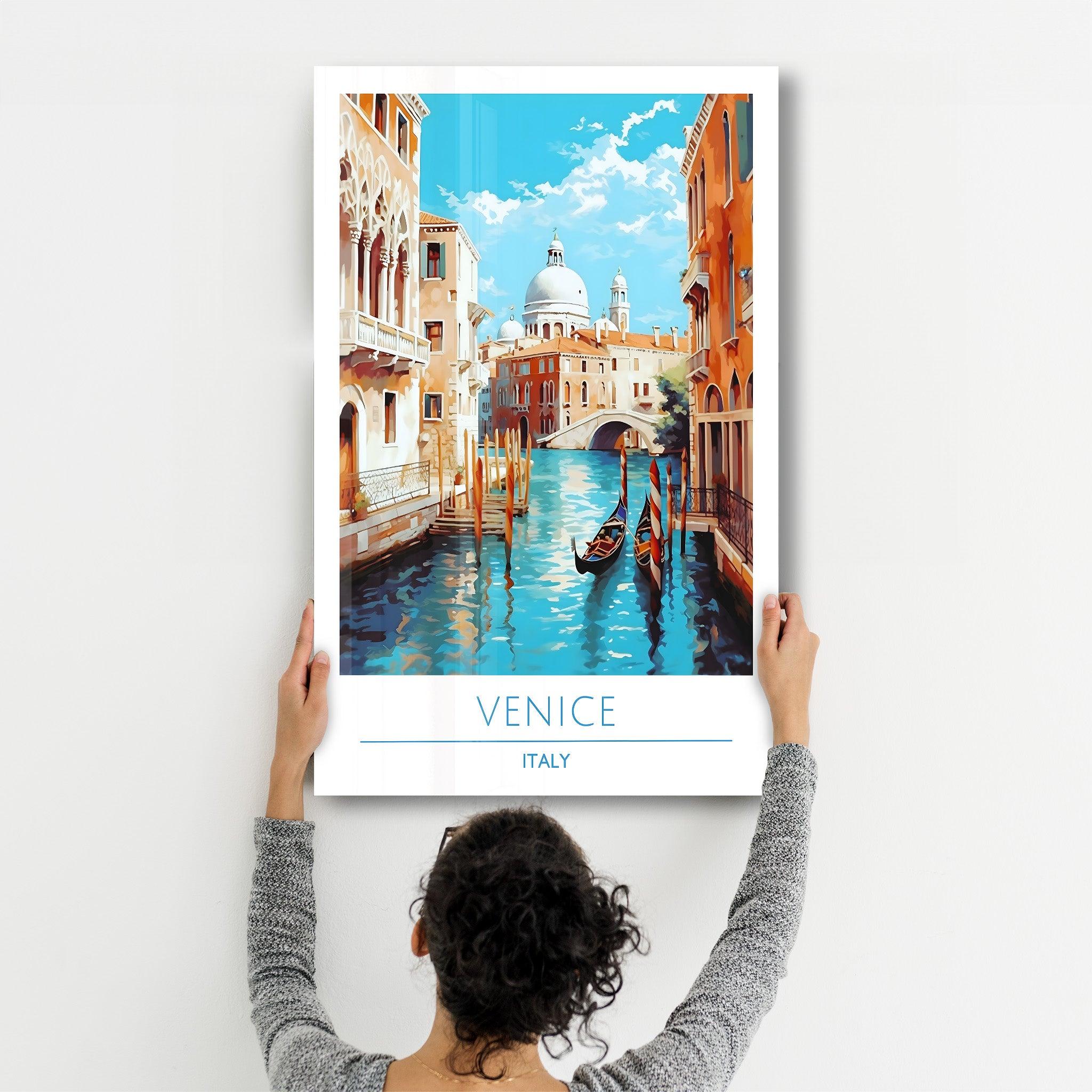 Venice Italy 2-Travel Posters | Glass Wall Art - Artdesigna