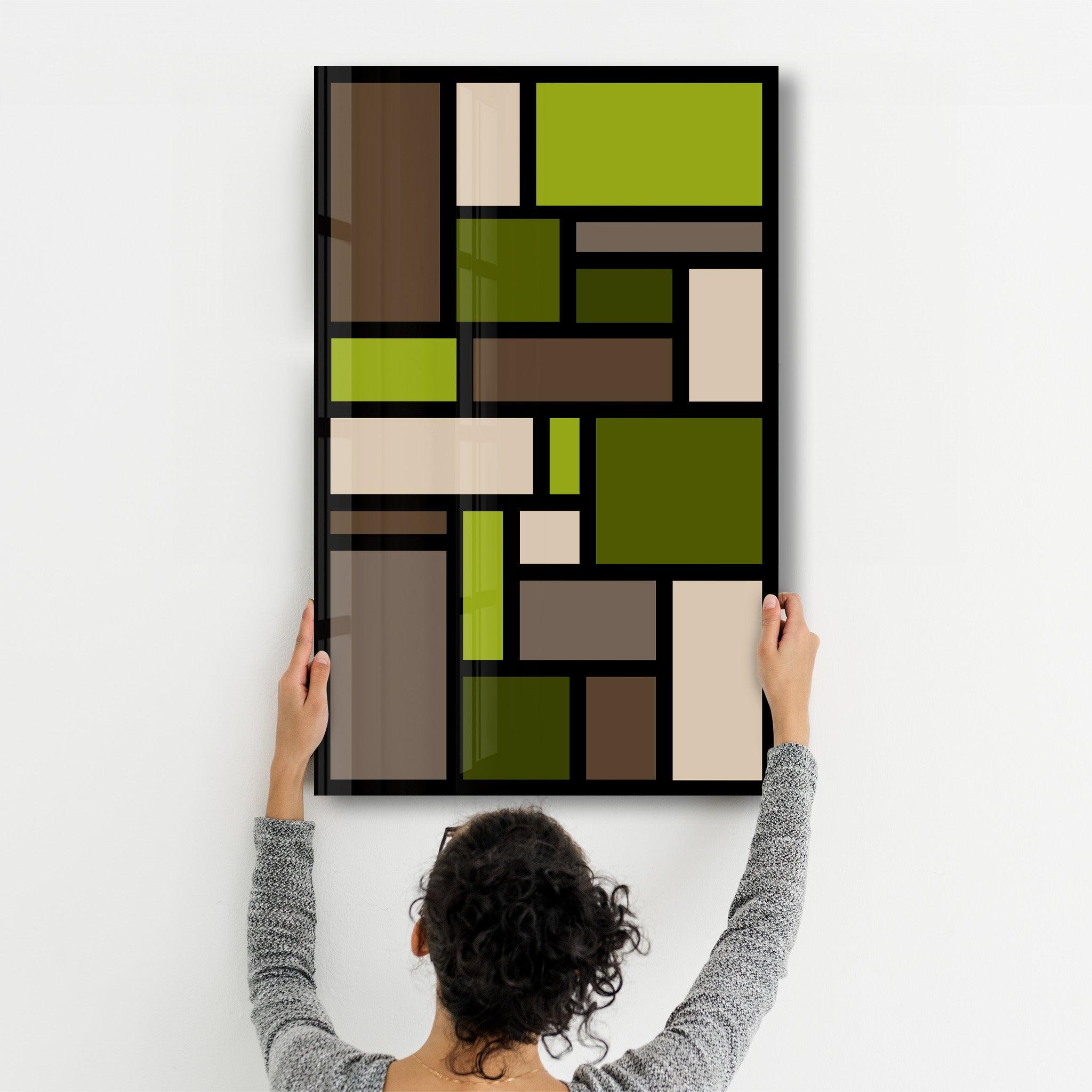 Camo | Designer's Collection Glass Wall Art - Artdesigna