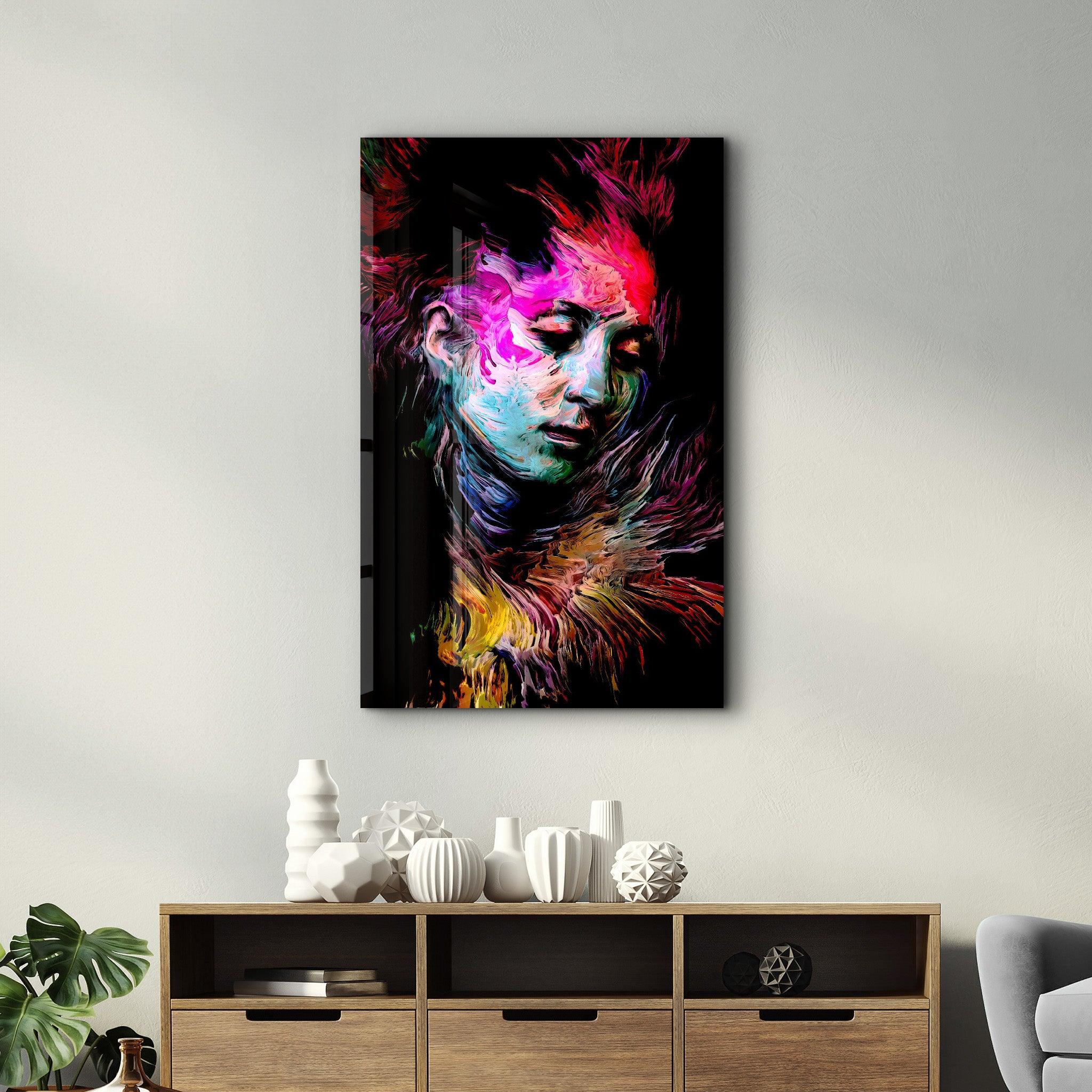 Inner Harmony | Glass Wall Art - Artdesigna