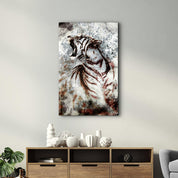 Fearless | Glass Wall Art - Artdesigna