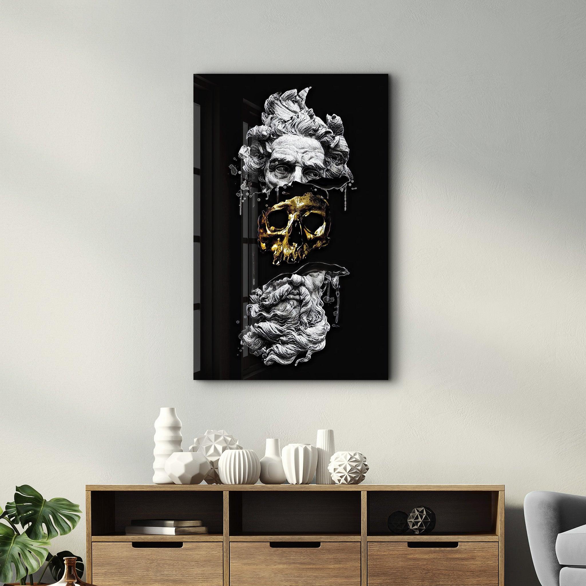 Modern Renaissance | Glass Wall Art - Artdesigna