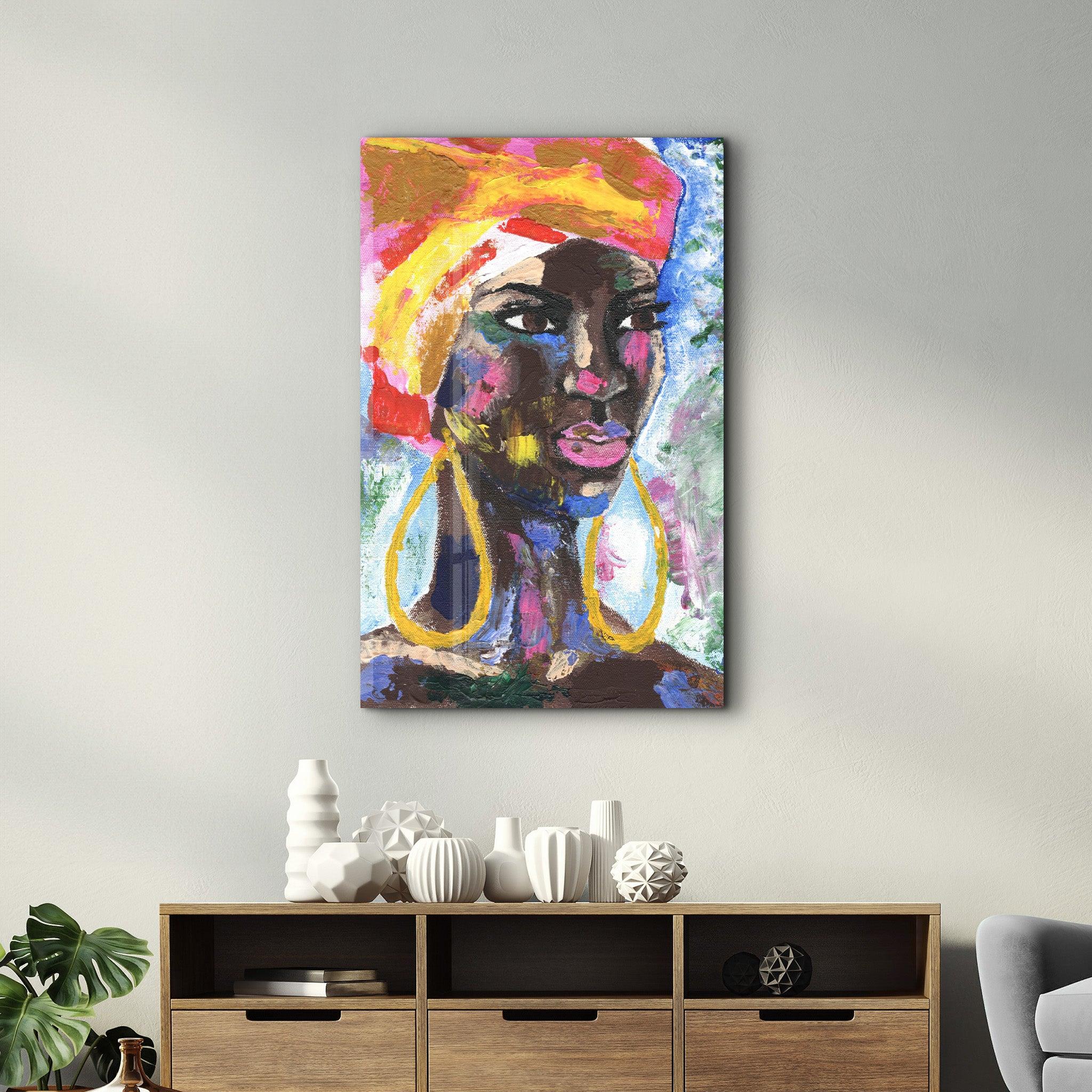 Beauty Of Africa | Glass Wall Art - Artdesigna