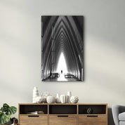 Light at the End | Glass Wall Art - Artdesigna