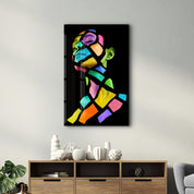 ColourFace | Glass Wall Art - Artdesigna