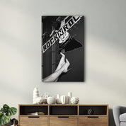 Rock n Roll | Designer's Collection Glass Wall Art - Artdesigna