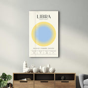 Libra - Aura Collection | Zodiac Glass Wall Art - Artdesigna