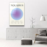 Aura Collection | Zodiac Glass Wall Art - Artdesigna