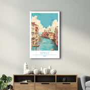 Venice Italy 3-Travel Posters | Glass Wall Art - Artdesigna