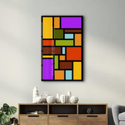 Rainbow | Designer's Collection Glass Wall Art - Artdesigna