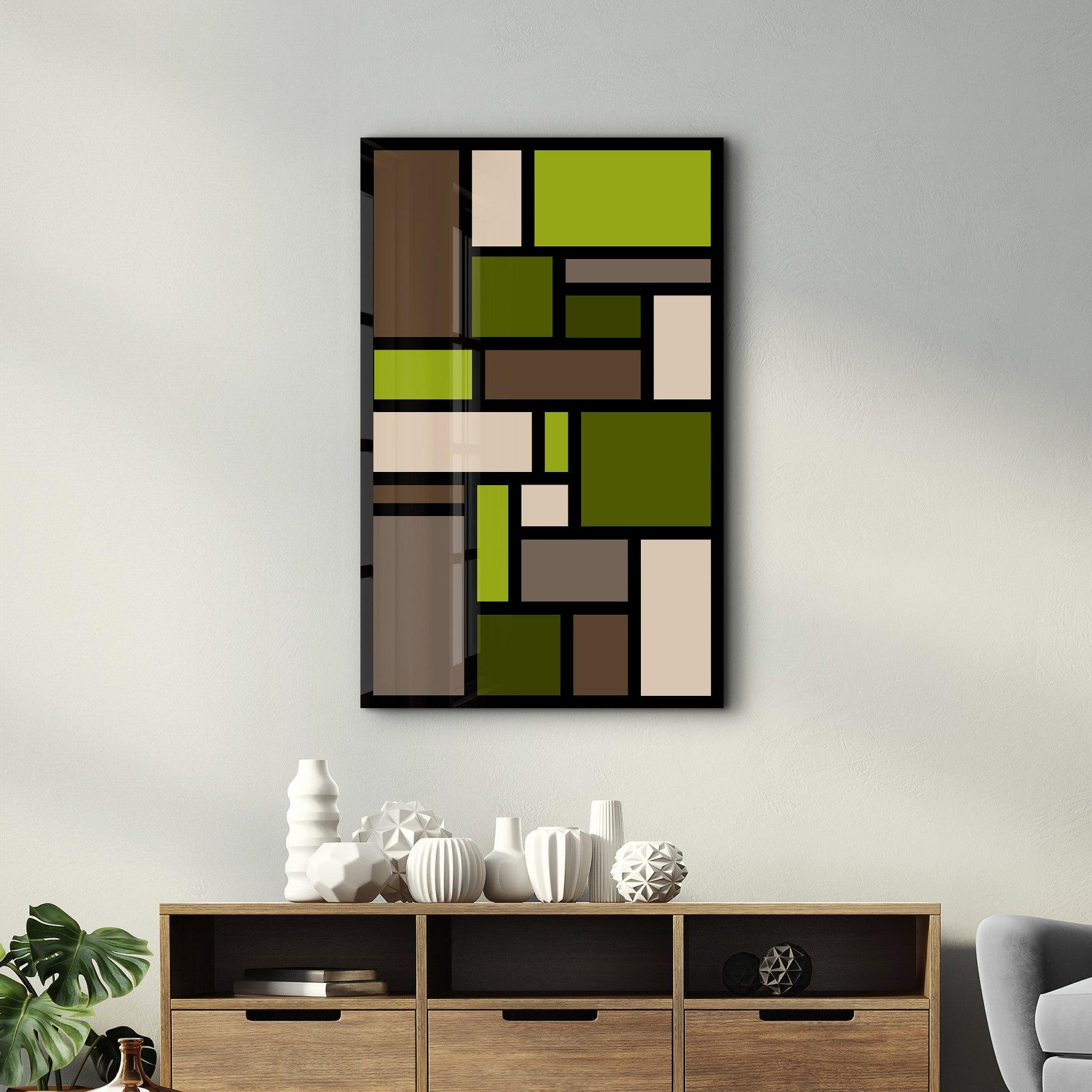 Camo | Designer's Collection Glass Wall Art - Artdesigna