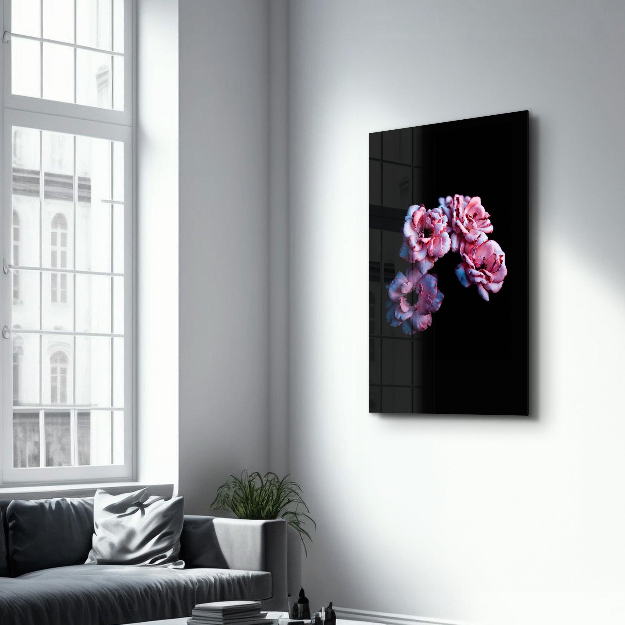 Flowa | Designers Collection Glass Wall Art - Artdesigna